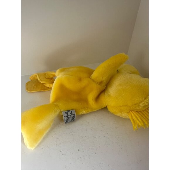 Applause Woodstock Yellow Plush Stuffed puppet  Toy 8" Peanuts Snoopy Gang Soft - Picture 5 of 5
